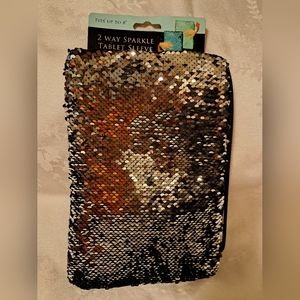 Brand New Two Way Sparkle Tablet Sleeve
